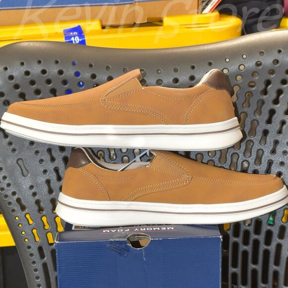 Izod Men's Slip On Shoe in Brown - Picture 6 of 6